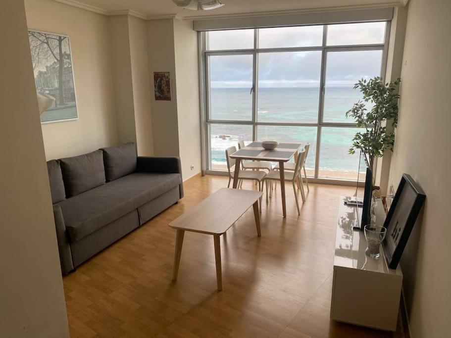 Apartamento Acogedor Con Vistas Al Mar. A Coruña Eksteriør billede